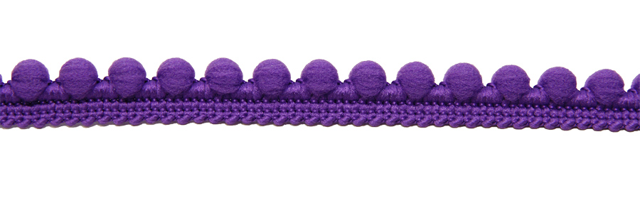 Pompulanauha, lev. 12 mm violetti  (DT005VIV)